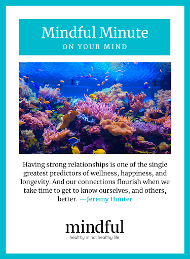 Mindful Minute on your mind 