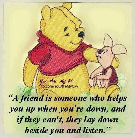Pooh friendship quote 