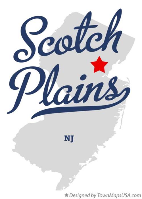 Scotch Plains Map Graphic 